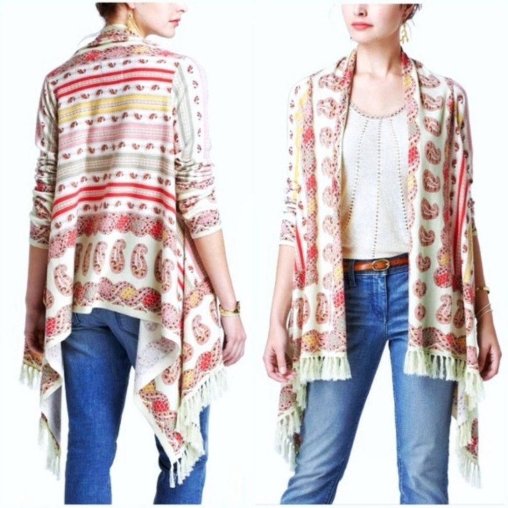 GUINEVERE Esta Open Cardigan Sweater Size XS